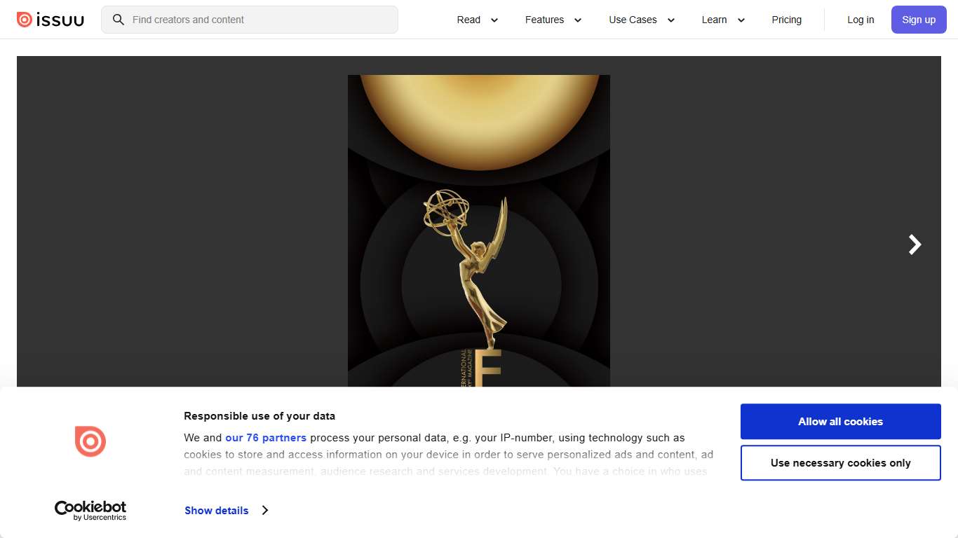 International Emmy® Magazine 2024/2025 by International Academy of Television Arts & Sciences - Issuu